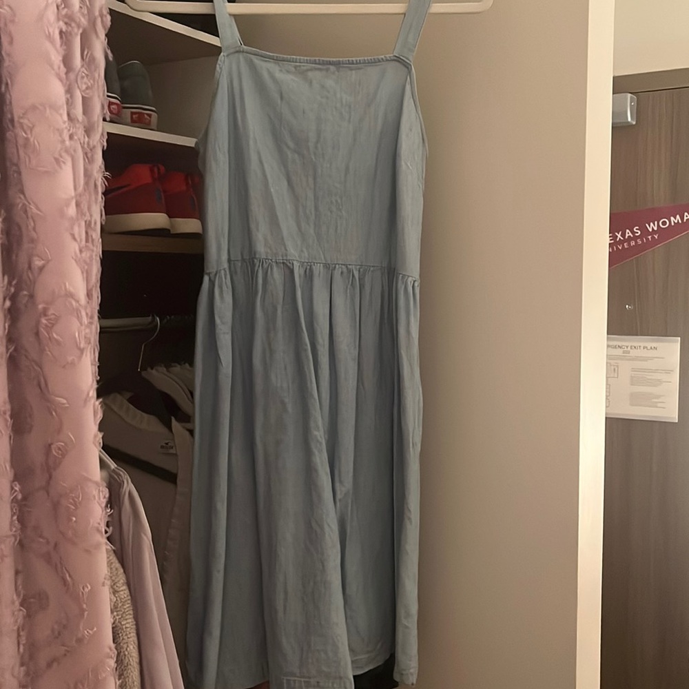 J Crew  Blue Dress